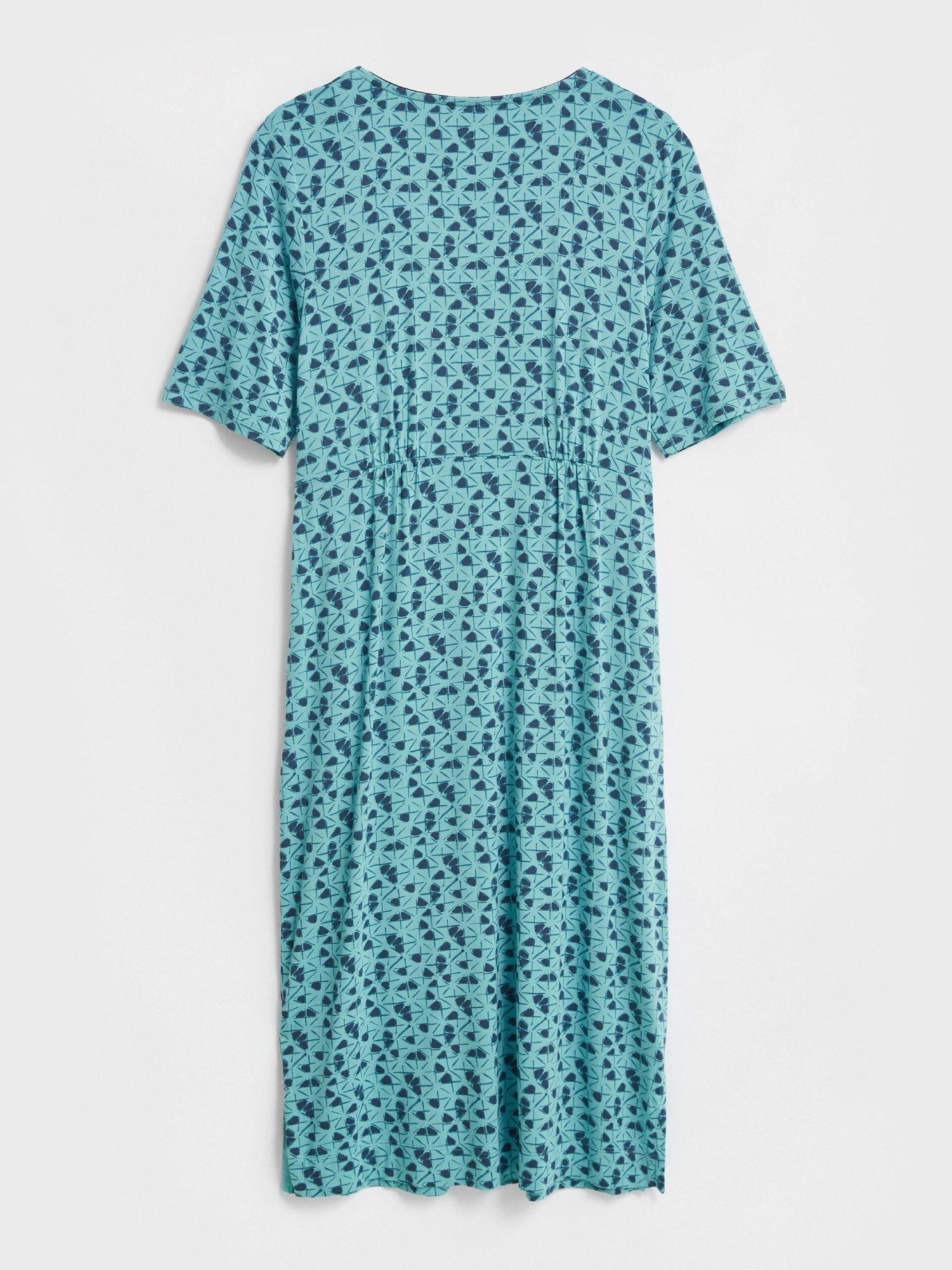 WHITE STUFF Kara Eco Vero Jersey Dress In BLUE MULTI 6 WHITE STUFF Kara Eco Vero Jersey Dress In BLUE MULTI - Image 6