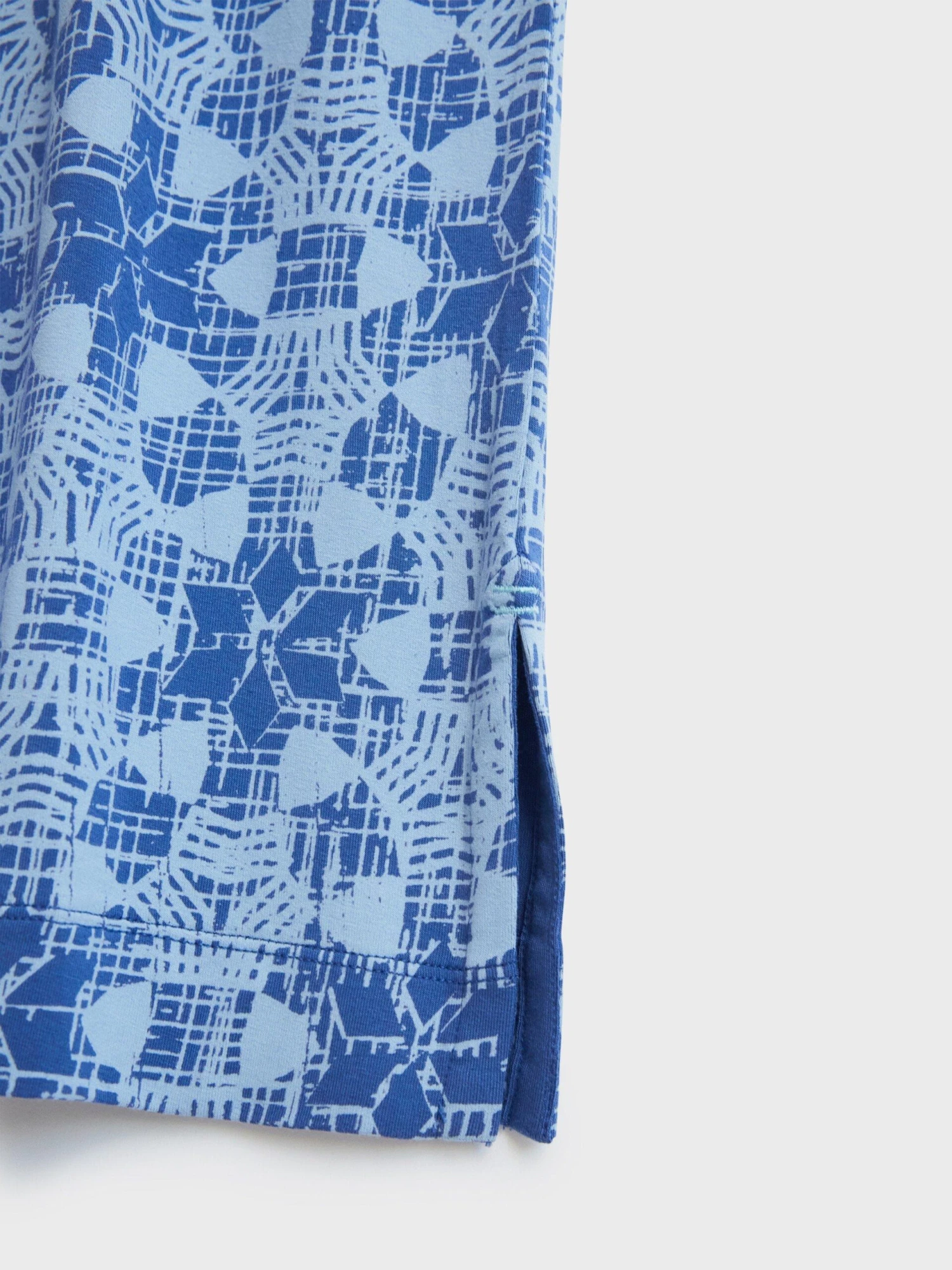 WHITE STUFF Kara Eco Vero Jersey Dress In BLUE PRINT 5 WHITE STUFF Kara Eco Vero Jersey Dress In BLUE PRINT - Image 5