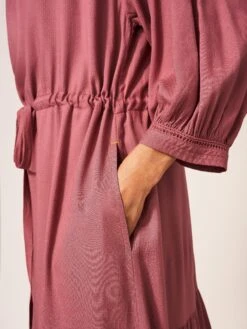 WHITE STUFF Agnes Embroidered Midi Dress In PINK MULTI 6 WHITE STUFF Agnes Embroidered Midi Dress In PINK MULTI -Whte Stuffy Store 436898 PINK MLT MD