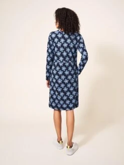 WHITE STUFF Tammy Jersey Dress In NAVY MULTI 7 WHITE STUFF Tammy Jersey Dress In NAVY MULTI -Whte Stuffy Store 436934 NAVY MULTI MB