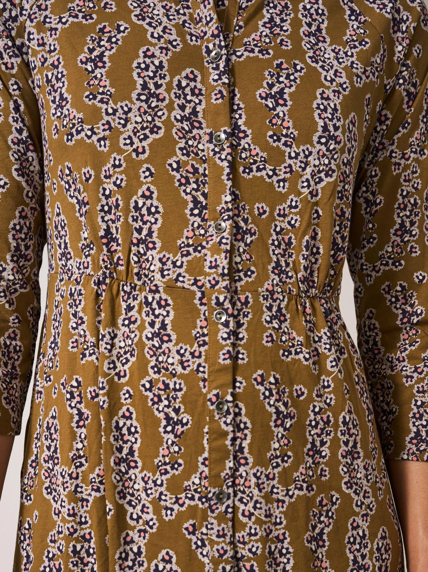 WHITE STUFF Carmen Jersey Dress In CHARTREUSE MULTI 3 WHITE STUFF Carmen Jersey Dress In CHARTREUSE MULTI - Image 3