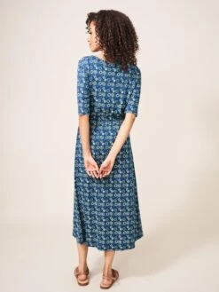 WHITE STUFF Nuelle Jersey Midi Dress In BLUE MULTI 7 WHITE STUFF Nuelle Jersey Midi Dress In BLUE MULTI -Whte Stuffy Store 437073 BLUE MLT MB