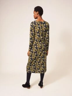 WHITE STUFF Lottie Twist Jersey Dress In GREY MULTI 7 WHITE STUFF Lottie Twist Jersey Dress In GREY MULTI -Whte Stuffy Store 437419 GREY MLT MB