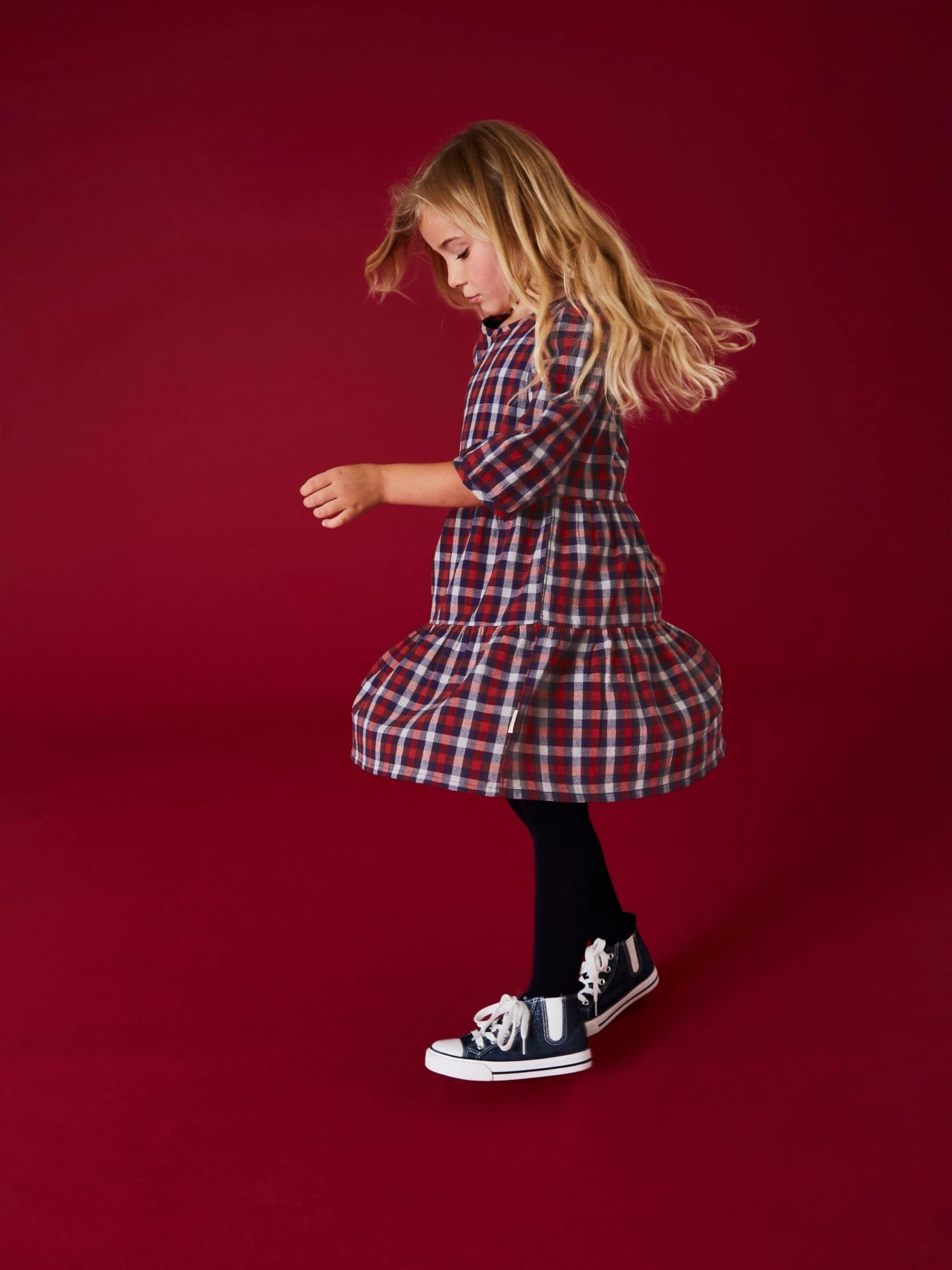 WHITE STUFF Chloe Gingham Dress In PINK MULTI 3 WHITE STUFF Chloe Gingham Dress In PINK MULTI - Image 3