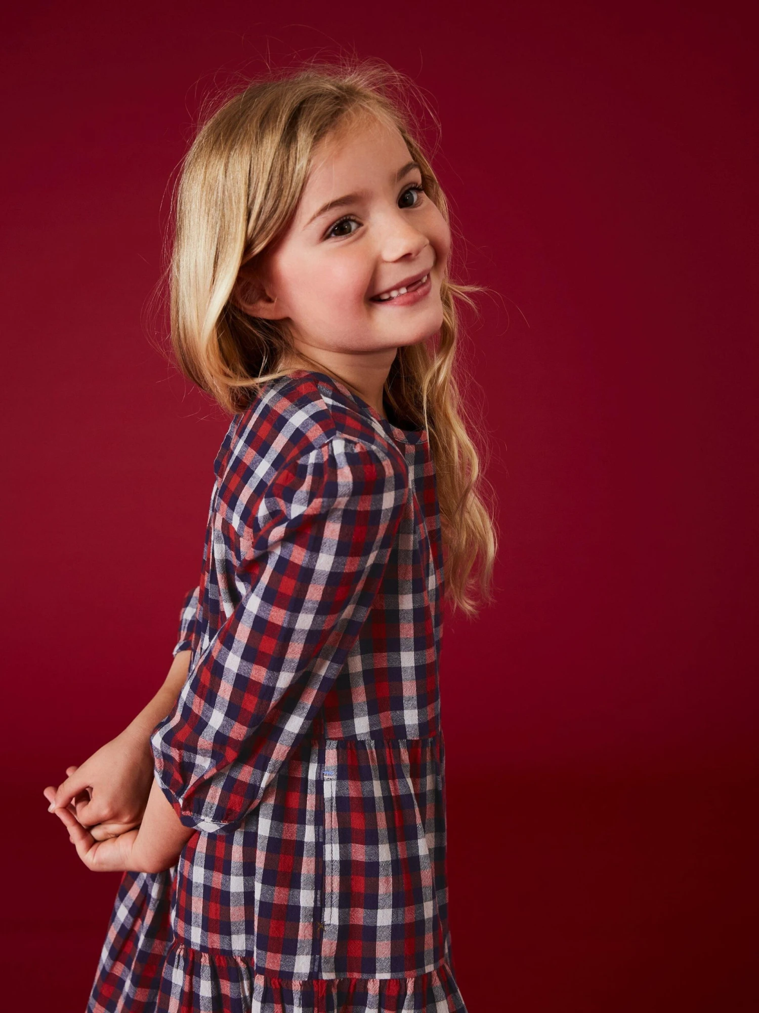 WHITE STUFF Chloe Gingham Dress In PINK MULTI 2 WHITE STUFF Chloe Gingham Dress In PINK MULTI - Image 2