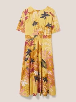WHITE STUFF Kate Midi Dress In YELLOW MULTI 15 WHITE STUFF Kate Midi Dress In YELLOW MULTI -Whte Stuffy Store 438153 YELLOW MLT FB