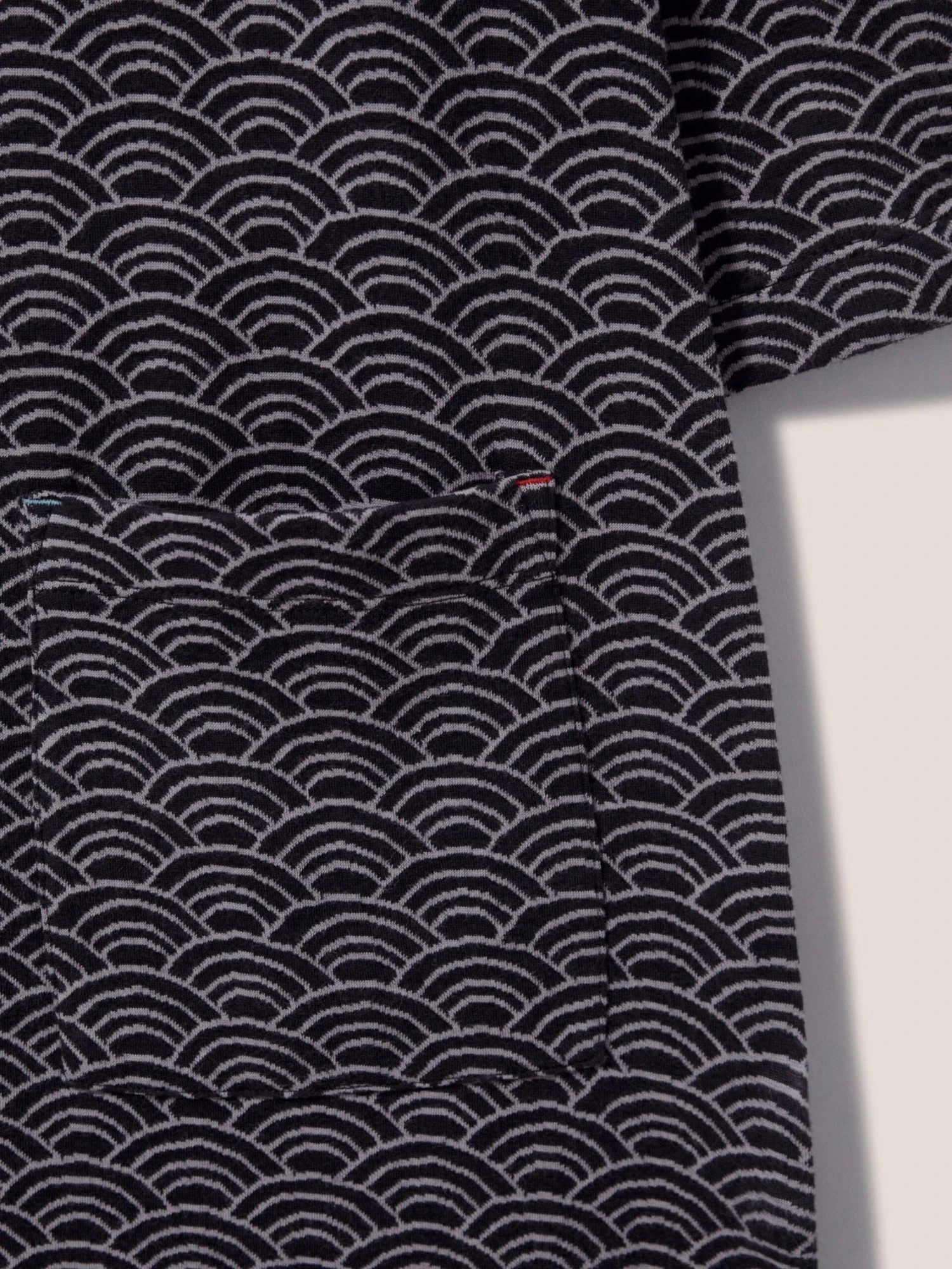 WHITE STUFF Skye Jacquard Jersey Dress In GREY MULTI 6 WHITE STUFF Skye Jacquard Jersey Dress In GREY MULTI - Image 6