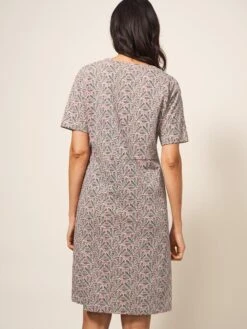 WHITE STUFF Tammy Cotton Jersey Dress In PLUM MULTI 7 WHITE STUFF Tammy Cotton Jersey Dress In PLUM MULTI -Whte Stuffy Store 438258 PLUM MLT MB