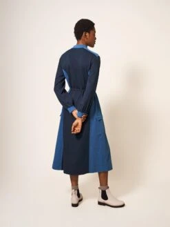 WHITE STUFF Bexley Jersey Sweat Dress In BLUE MULTI 12 WHITE STUFF Bexley Jersey Sweat Dress In BLUE MULTI -Whte Stuffy Store 438260 BLUE MLT MB