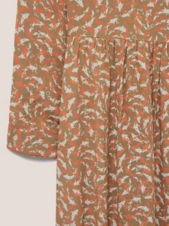 WHITE STUFF Elisa Dress In TAN MULTI 11 WHITE STUFF Elisa Dress In TAN MULTI -Whte Stuffy Store 438265 TAN MULTI FD