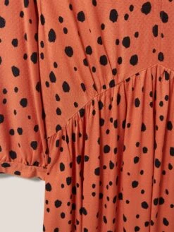 WHITE STUFF Lucy Midi Dress In PINK MULTI 14 WHITE STUFF Lucy Midi Dress In PINK MULTI -Whte Stuffy Store 438266 PINK MLT FD