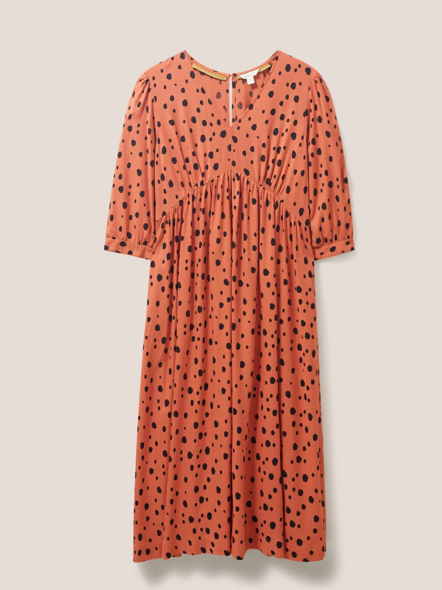 WHITE STUFF Lucy Midi Dress In PINK MULTI 6 WHITE STUFF Lucy Midi Dress In PINK MULTI - Image 6