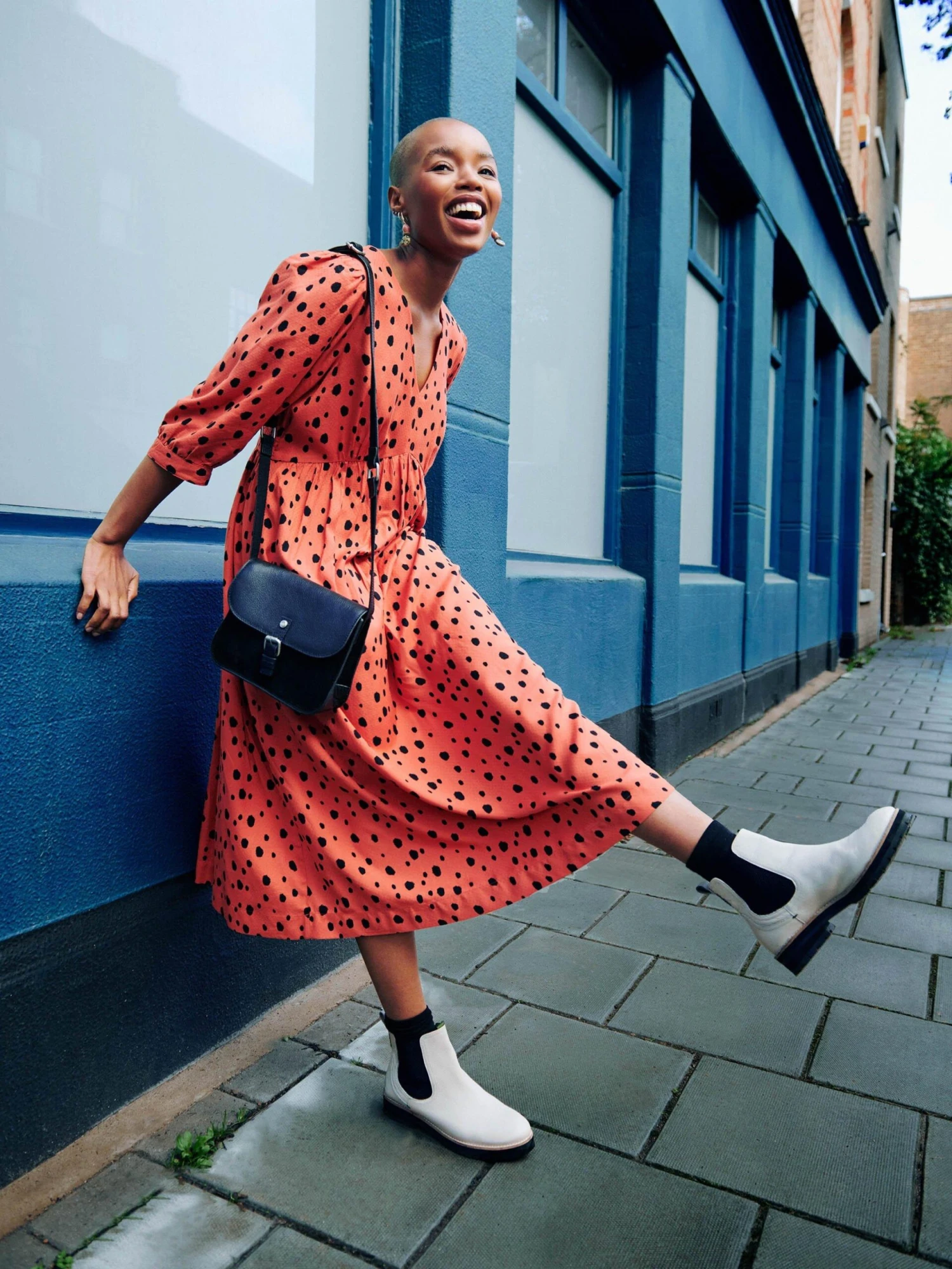 WHITE STUFF Lucy Midi Dress In PINK MULTI 1 WHITE STUFF Lucy Midi Dress In PINK MULTI