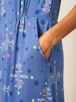 WHITE STUFF Tallie Jersey Dress In BLUE MULTI 9 WHITE STUFF Tallie Jersey Dress In BLUE MULTI -Whte Stuffy Store 438270 BLUE MLT MD