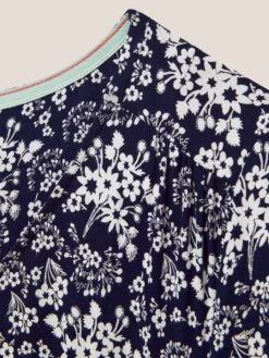 WHITE STUFF Tallie Jersey Dress In NAVY MULTI 12 WHITE STUFF Tallie Jersey Dress In NAVY MULTI -Whte Stuffy Store 438270 NAVY MULTI FD