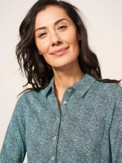 WHITE STUFF Everly Jersey Dress In TEAL MULTI 6 WHITE STUFF Everly Jersey Dress In TEAL MULTI -Whte Stuffy Store 438276 TEAL MLT MD