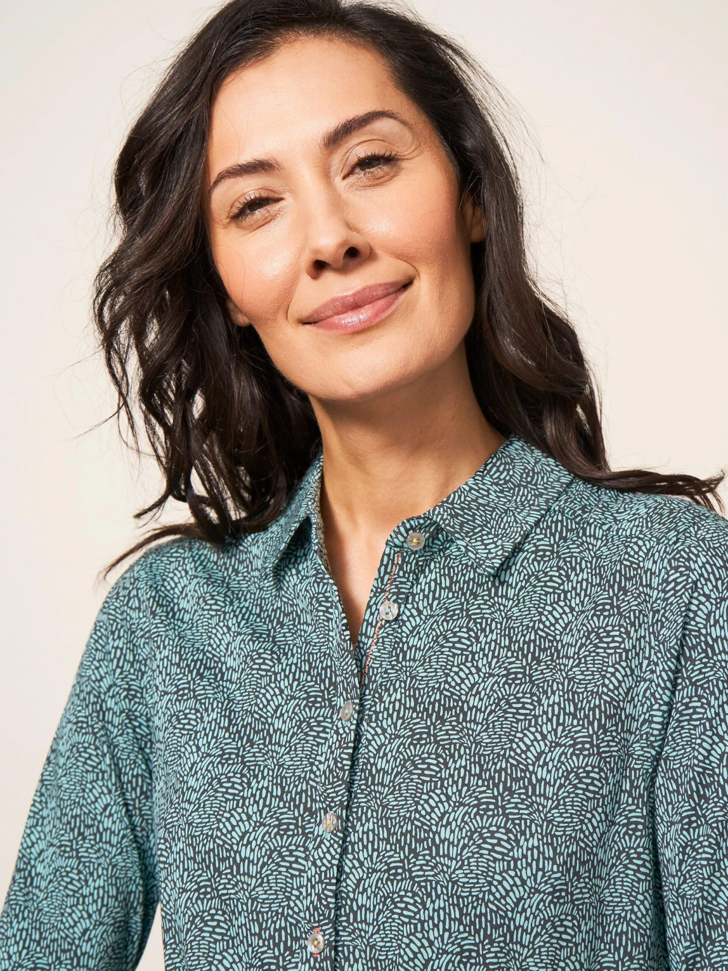 WHITE STUFF Everly Jersey Dress In TEAL MULTI 3 WHITE STUFF Everly Jersey Dress In TEAL MULTI - Image 3