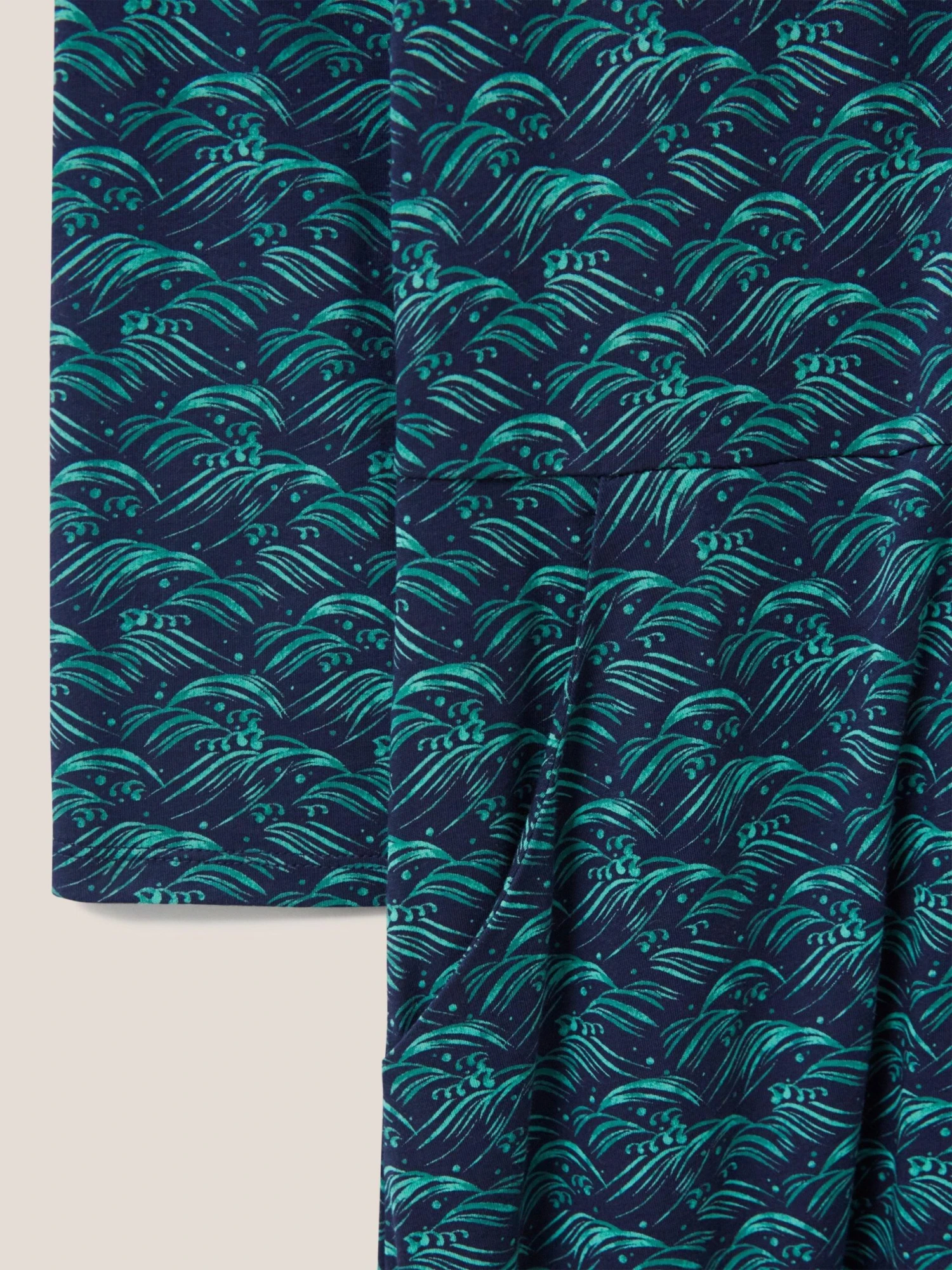 WHITE STUFF Rua Jersey Midi Dress In NAVY PRINT 7 WHITE STUFF Rua Jersey Midi Dress In NAVY PRINT - Image 7