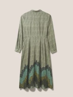 WHITE STUFF Renee Midi Shirt Dress In GREEN MULTI 15 WHITE STUFF Renee Midi Shirt Dress In GREEN MULTI -Whte Stuffy Store 438501 GREEN MLT FB 1