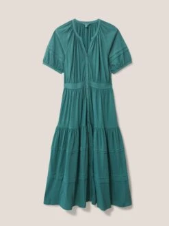 WHITE STUFF Hallie Jersey Midi Dress In MID TEAL 11 WHITE STUFF Hallie Jersey Midi Dress In MID TEAL -Whte Stuffy Store 438703 MID TEAL FF