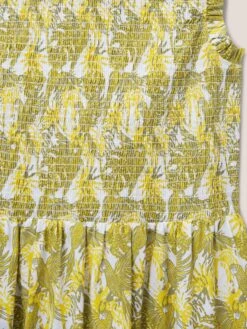 WHITE STUFF Erika Cotton Midi Dress In GREEN MULTI 14 WHITE STUFF Erika Cotton Midi Dress In GREEN MULTI -Whte Stuffy Store 438704 GREEN MLT FD