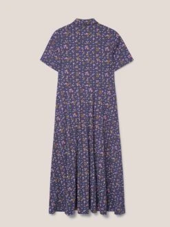 WHITE STUFF Rua Jersey Short Sleeve Shirt Dress In PURPLE MULTI 13 WHITE STUFF Rua Jersey Short Sleeve Shirt Dress In PURPLE MULTI -Whte Stuffy Store 438814 PURPLE MLT FB