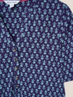 WHITE STUFF Sabina Jersey Dress In NAVY MULTI 12 WHITE STUFF Sabina Jersey Dress In NAVY MULTI -Whte Stuffy Store 438817 NAVY MULTI FD