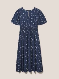 WHITE STUFF Lucy Dress In NAVY MULTI 15 WHITE STUFF Lucy Dress In NAVY MULTI -Whte Stuffy Store 438870 NAVY MULTI FB