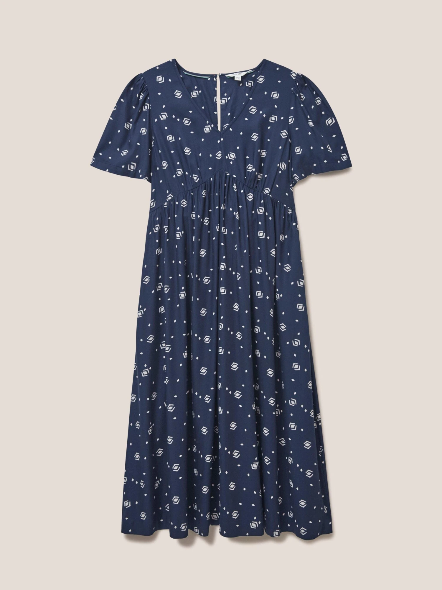 WHITE STUFF Lucy Dress In NAVY MULTI 6 WHITE STUFF Lucy Dress In NAVY MULTI - Image 6
