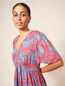 WHITE STUFF Lucy Dress In PINK MULTI 11 WHITE STUFF Lucy Dress In PINK MULTI -Whte Stuffy Store 438870 PINK MLT MD