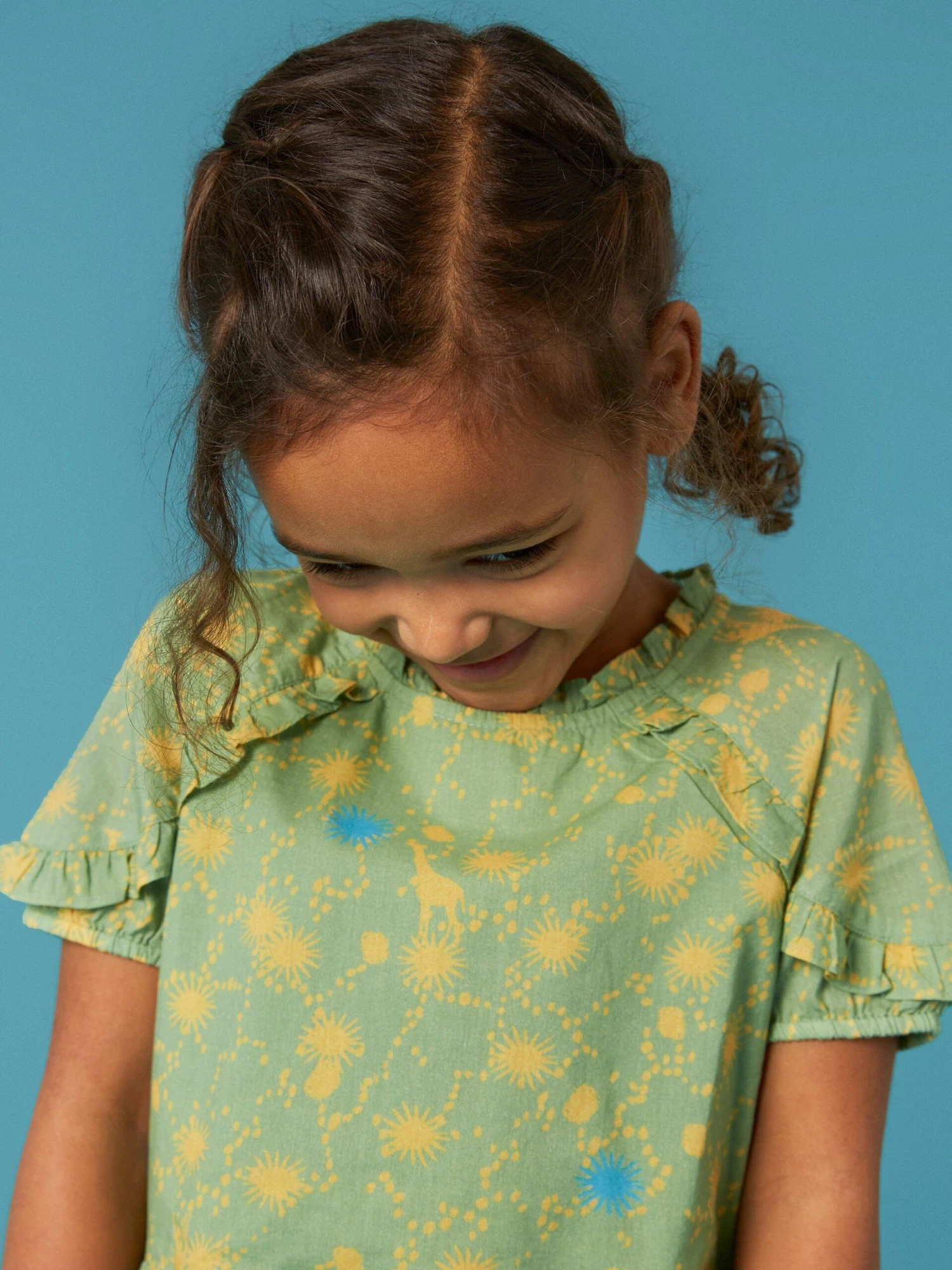 WHITE STUFF Printed Woven Dress In GREEN MULTI 2 WHITE STUFF Printed Woven Dress In GREEN MULTI - Image 2