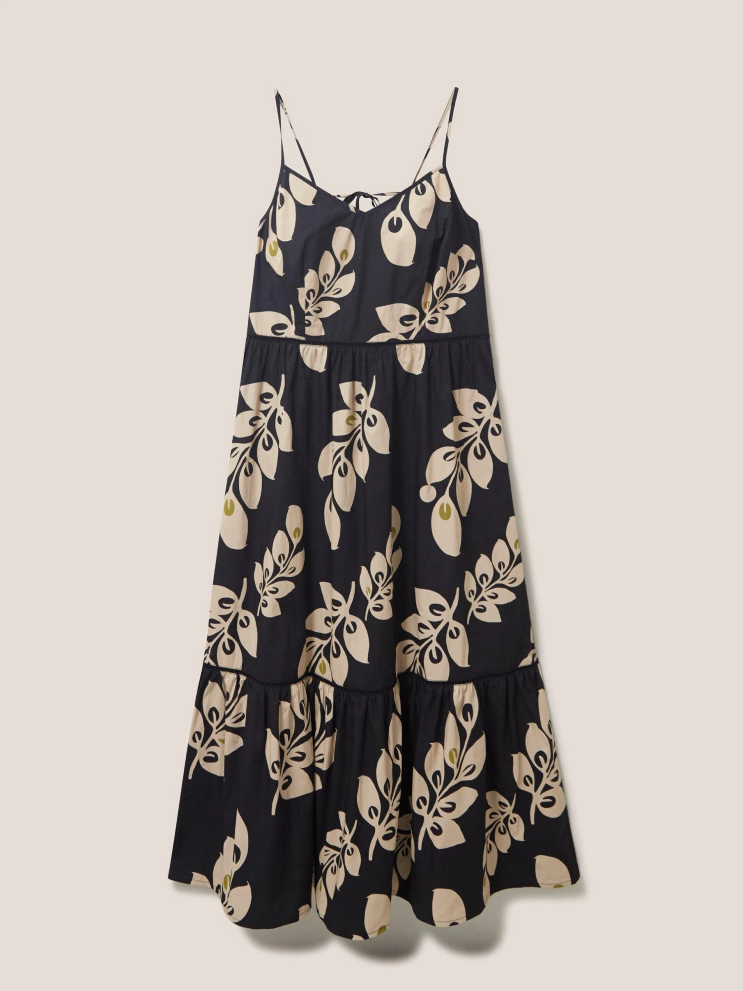 WHITE STUFF Skylar Cotton Maxi Dress In BLACK MULTI 5 WHITE STUFF Skylar Cotton Maxi Dress In BLACK MULTI - Image 5