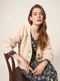 WHITE STUFF Tallie Dress In BLACK MULTI -Whte Stuffy Store 439497 BLK MLT MD