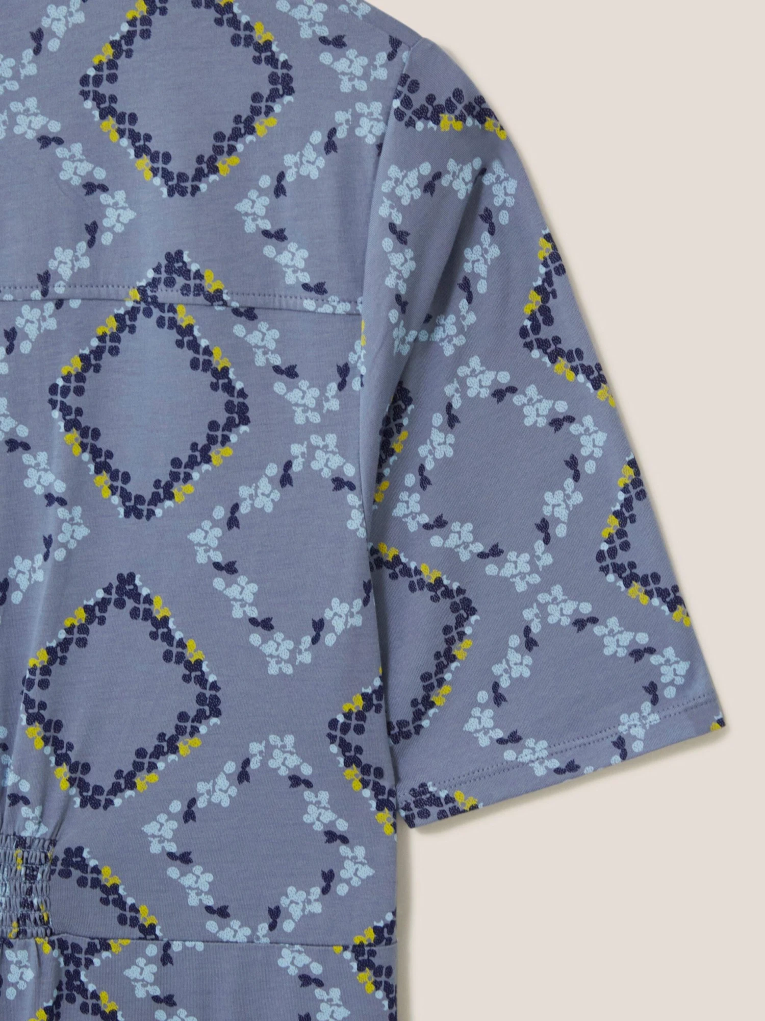 WHITE STUFF Sabina Jersey Midi Dress In BLUE MULTI 6 WHITE STUFF Sabina Jersey Midi Dress In BLUE MULTI - Image 6