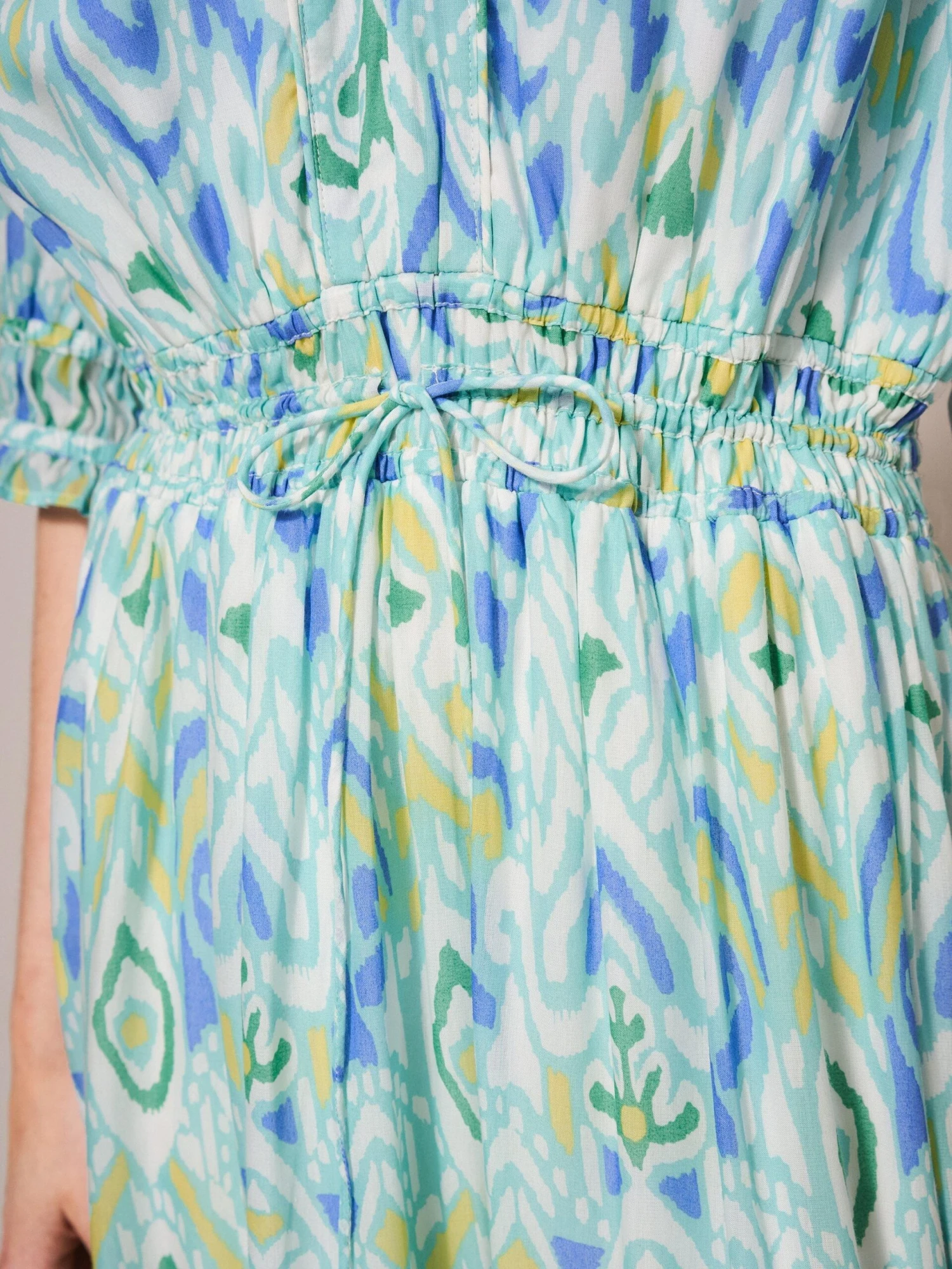 WHITE STUFF Jamelia Midi Dress In IVORY MULTI 4 WHITE STUFF Jamelia Midi Dress In IVORY MULTI - Image 4