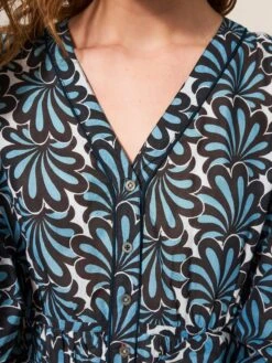 WHITE STUFF Jenna Midi Dress In TEAL MULTI 11 WHITE STUFF Jenna Midi Dress In TEAL MULTI -Whte Stuffy Store 440028 TEAL MLT MD