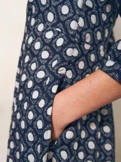 WHITE STUFF Frances Eco Vero Dress In BLACK MULTI 11 WHITE STUFF Frances Eco Vero Dress In BLACK MULTI -Whte Stuffy Store 440029 BLK MLT MD