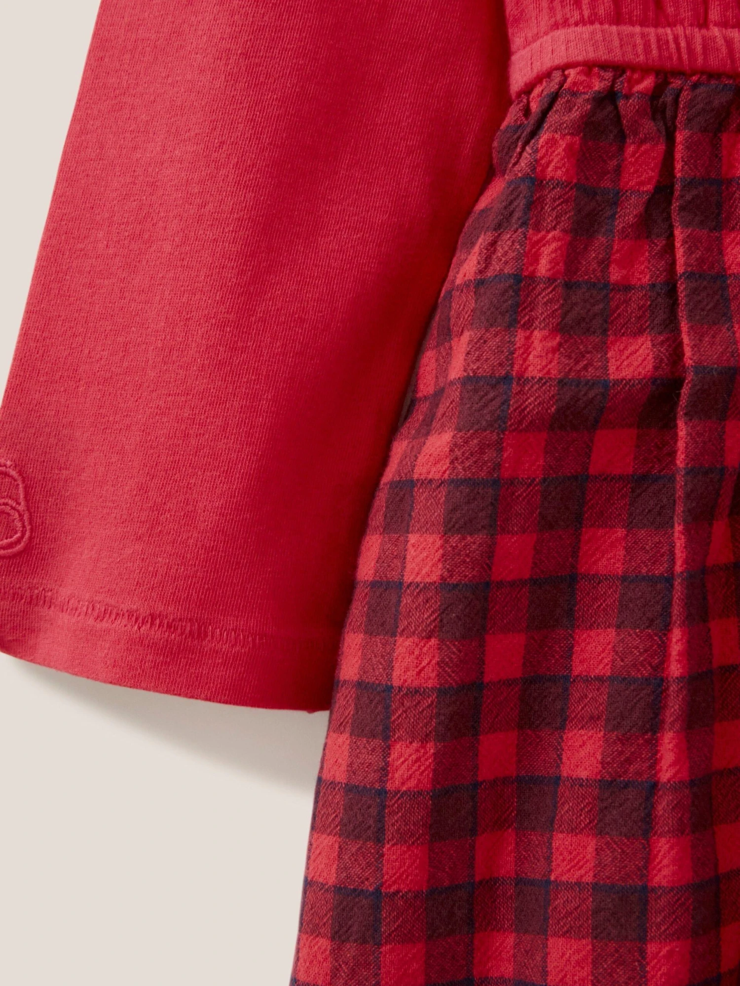 WHITE STUFF Megan 2in1 Dress In RED MULTI 2 WHITE STUFF Megan 2in1 Dress In RED MULTI - Image 2