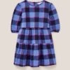 WHITE STUFF Chloe Check Dress In BLUE MULTI