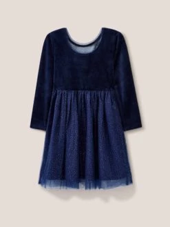 WHITE STUFF Arabella 2 In 1 Dress In DARK NAVY