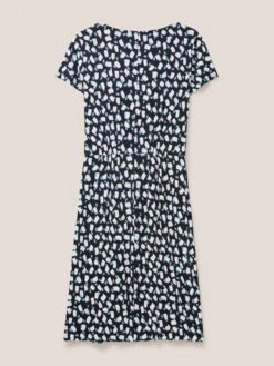 WHITE STUFF Tallie Midi Jersey Dress In BLACK MULTI 13 WHITE STUFF Tallie Midi Jersey Dress In BLACK MULTI -Whte Stuffy Store 440195 BLK MLT FB